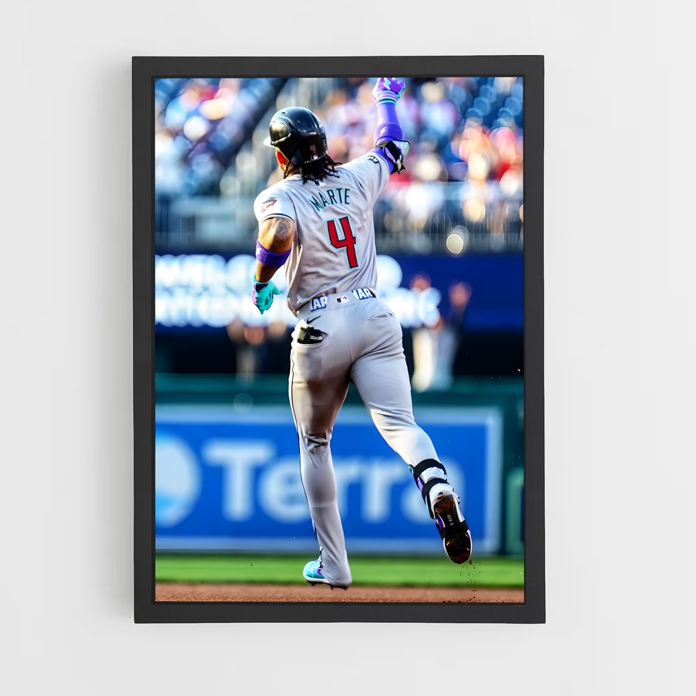 Poster Ketel marte – affiche Baseball (vue 2)